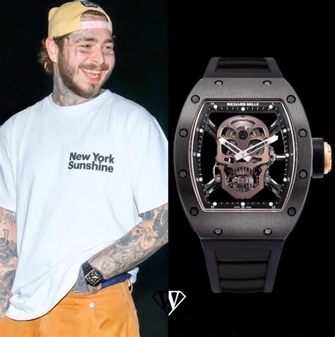 post malone richard mille skull|Richard Mille Post Malone.